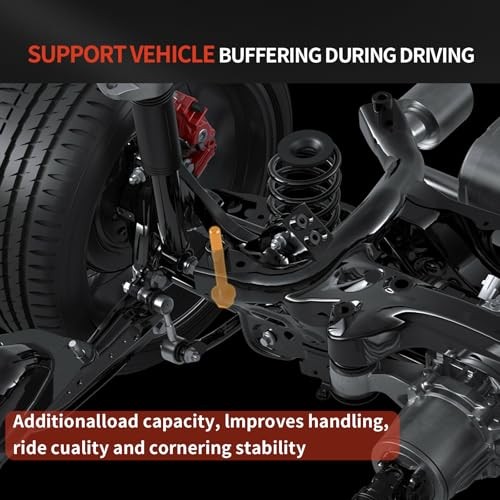 Front Left & Right Suspension Coil Spring 1999-2004 Grand Cherokee 4.0L 4.7L