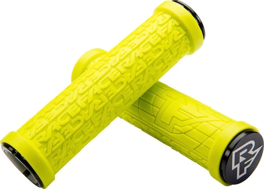 RaceFace Grippler Grips – Yellow, Lock-On, 33mm