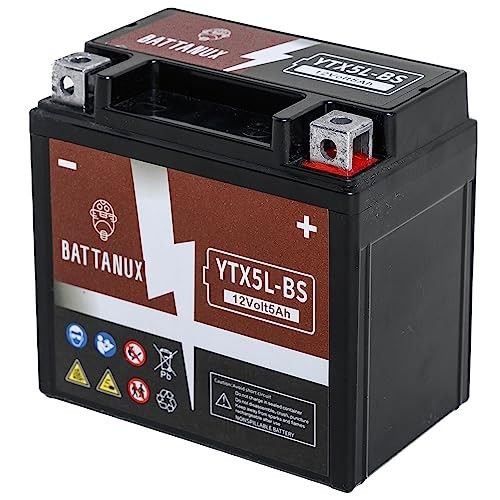 Battery & Motorcycle Battery, Sealed SLA/AGM 12V5Ah YTX5L-BS