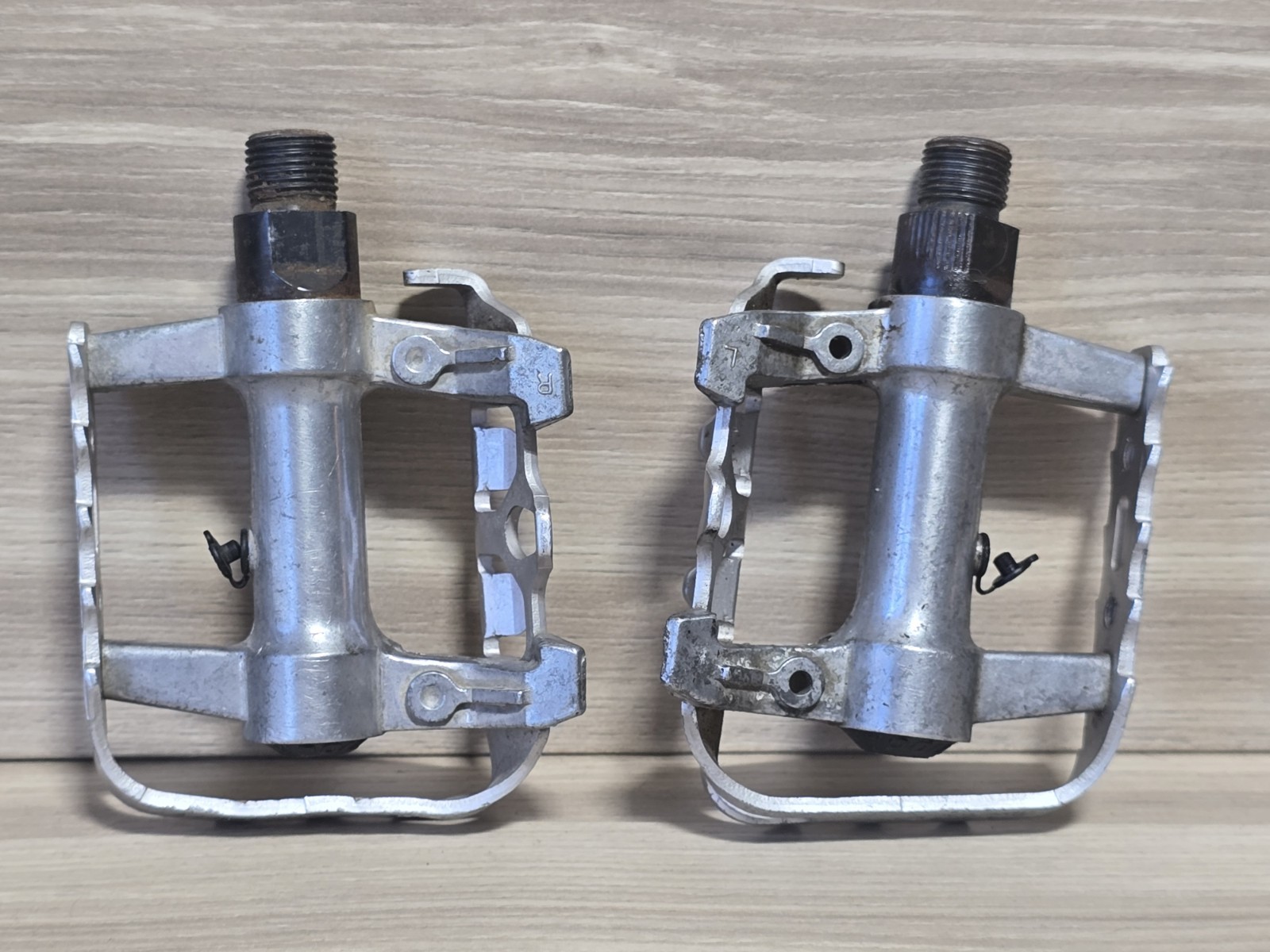 Vintage Tioga SureFoot V Platform Pedals9/16 in MTB 90s 330 Grams *Fast Ship*