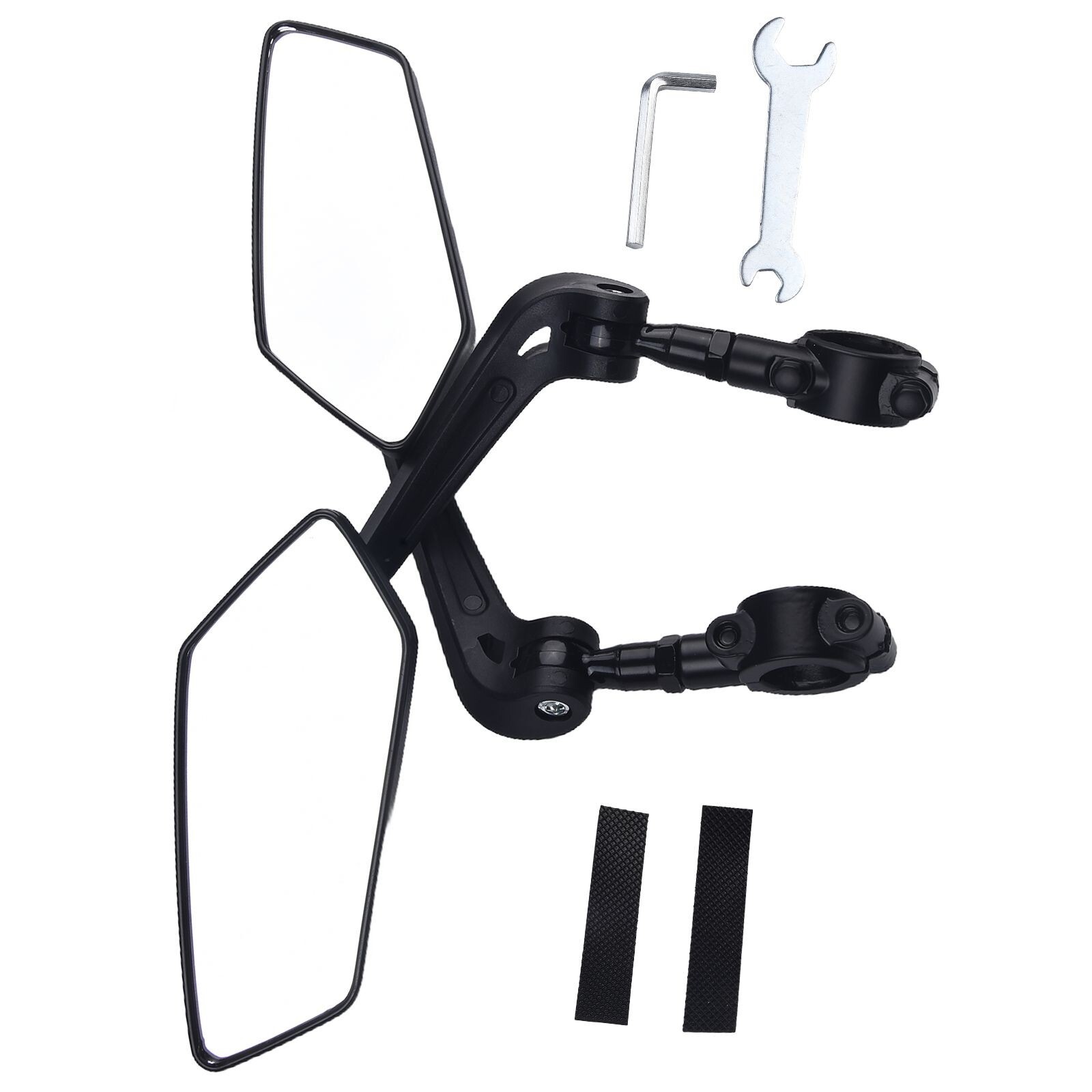 Bike Rearview Mirror for Electric Bike Scooter Reflective Rotation