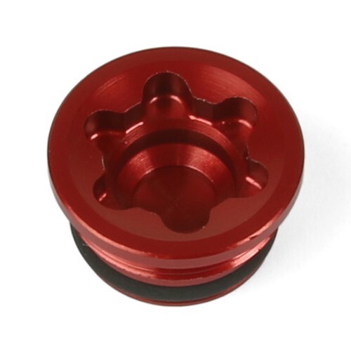 Hope RX4 / RX4+ Small Bore Cap For Mineral Oil Brake Red HBSP368R – Brand New