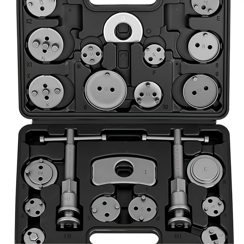 22Pcs Universal Disc Brake Caliper Piston Rewind Wind Back Compression Tool Kit