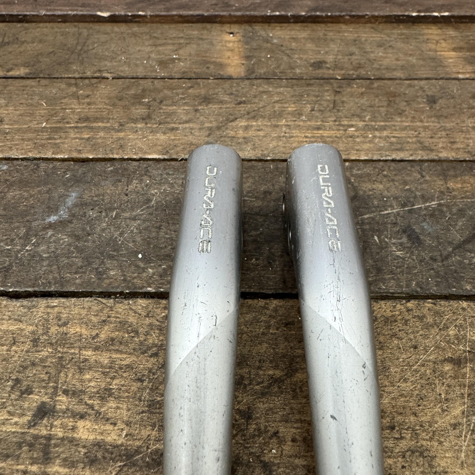 Vintage Shimano Dura-Ace BL-7401 Brake Lever Blades Pair Silver Parts Only
