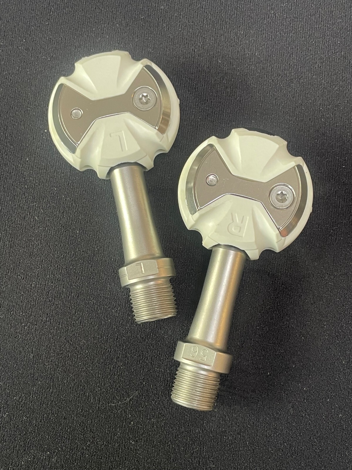 Speedplay Zero S/S pedals, white, 56, NEW, and various parts, NEW