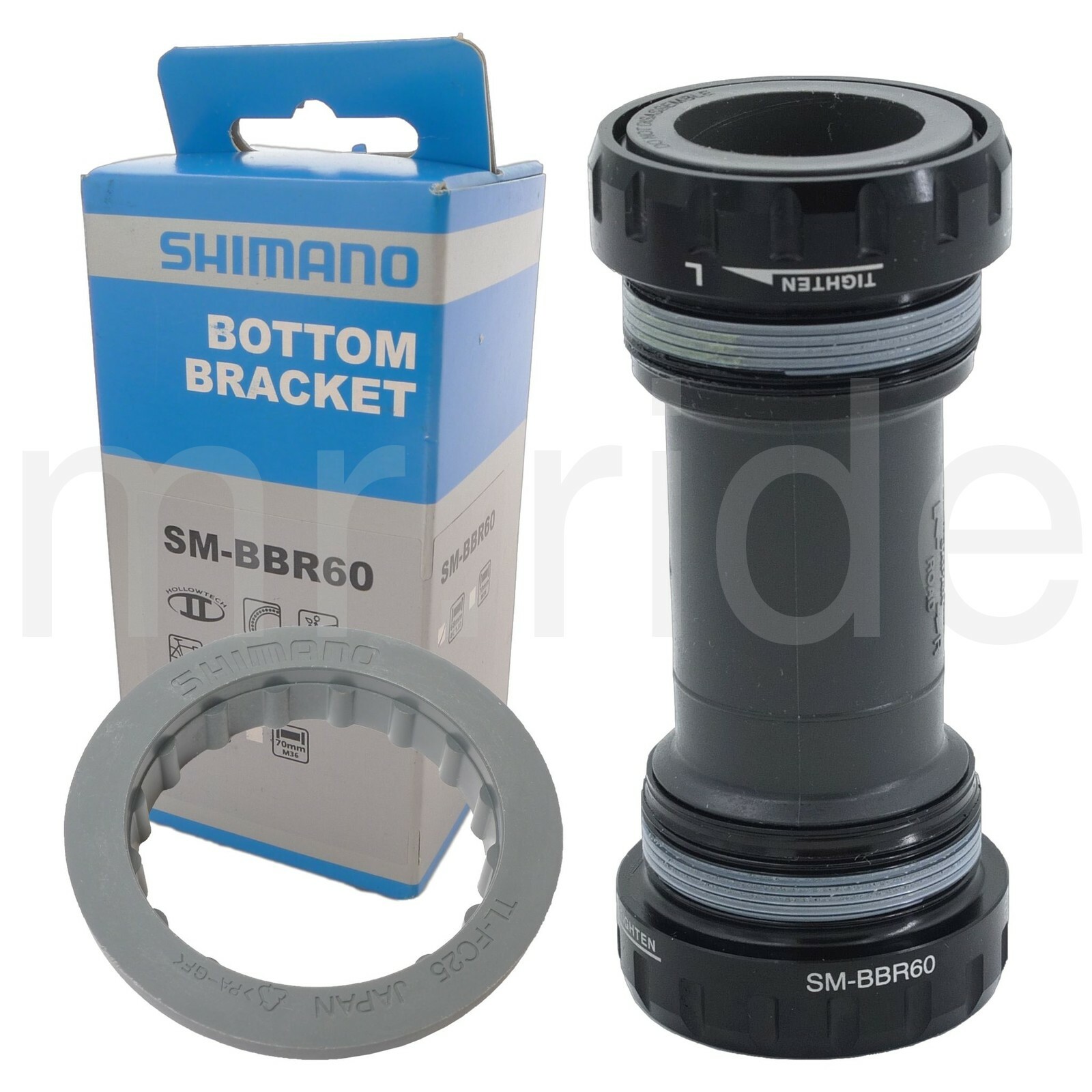 mr-ride Shimano ULTEGRA SM-BBR60 5800 6800 External Bottom Bracket Cups BB NIB
