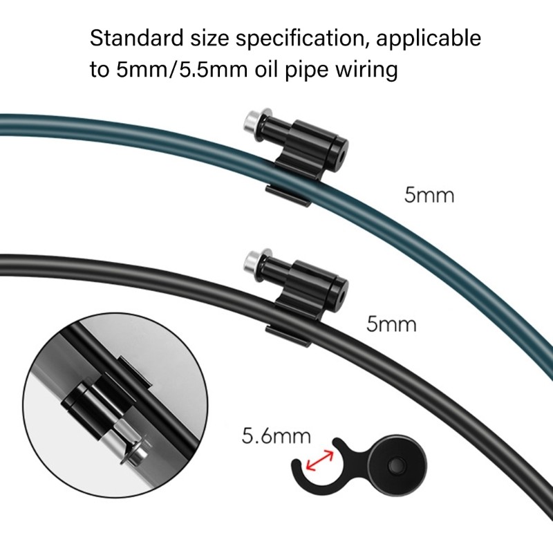 Brake Hose Cable Alignment Grip Consistent 5mm 5.5mm Cycle Skeletons