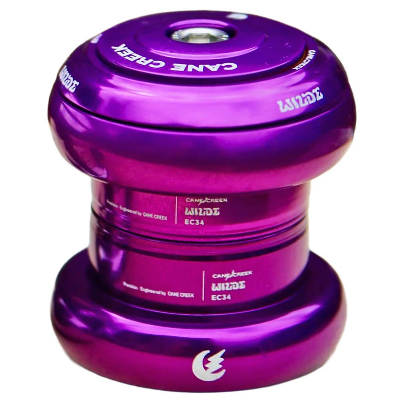 Wilde Cane Creek 110 EC34/28.6-30 Purple Aluminum Headset with ZN40 Bearings