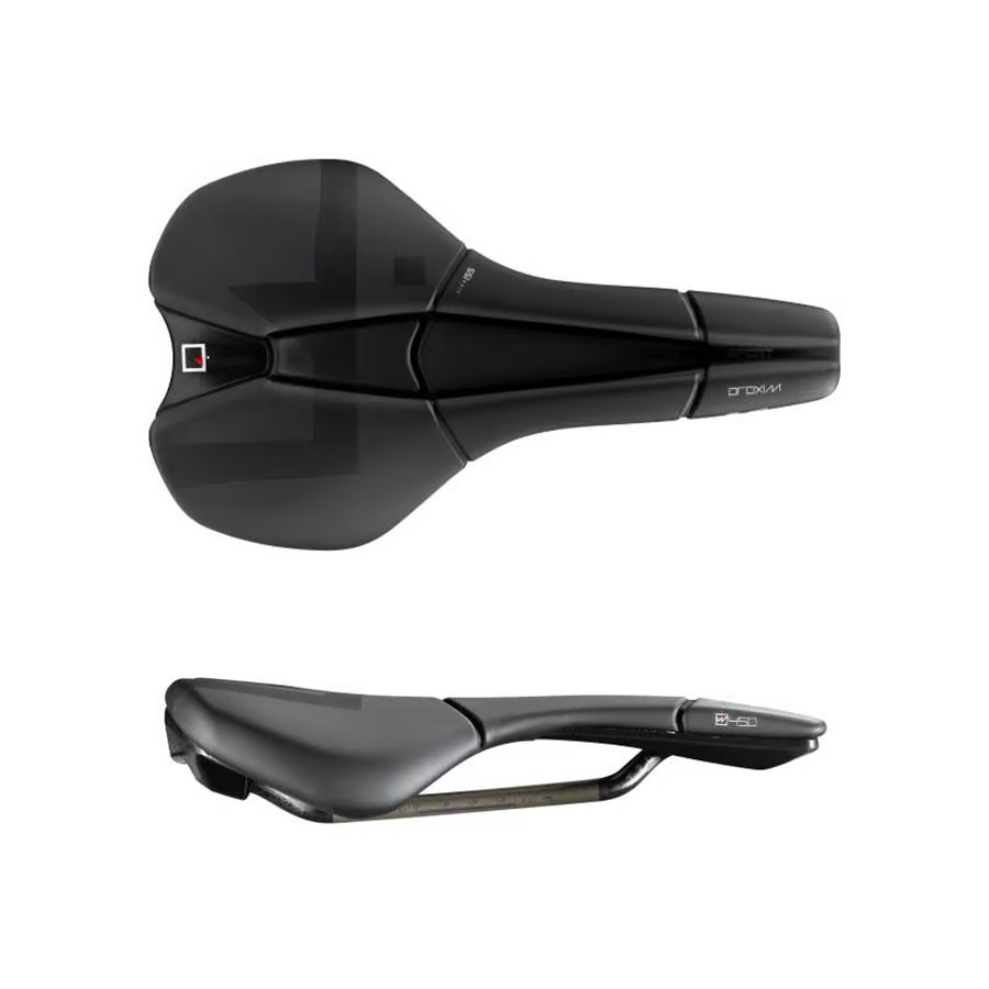 Prologo Saddle Proxim W450 Unisex w/PAS support Black Tirox 155×245 OEM
