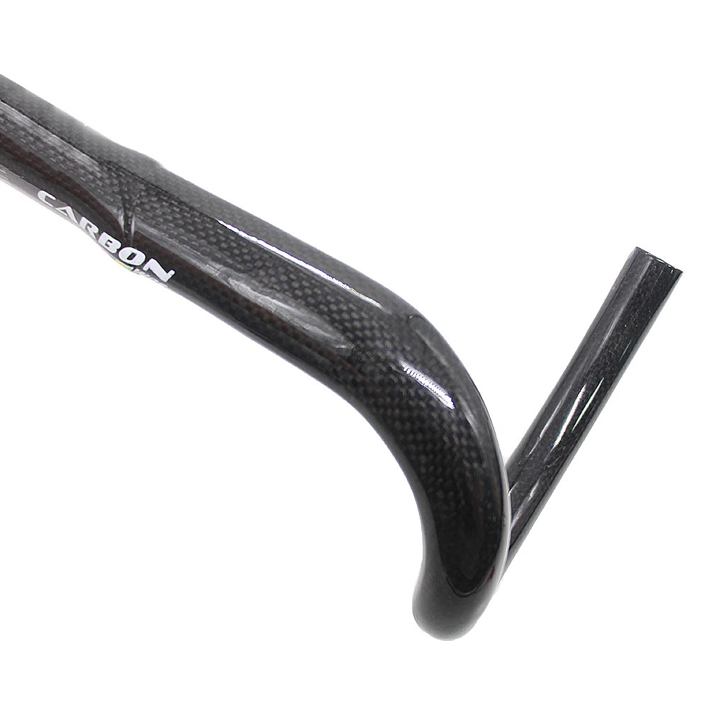 3K Full Carbon Fibre Road Bike Handlebar 31.8*380/400/420/440mm Bike Parts