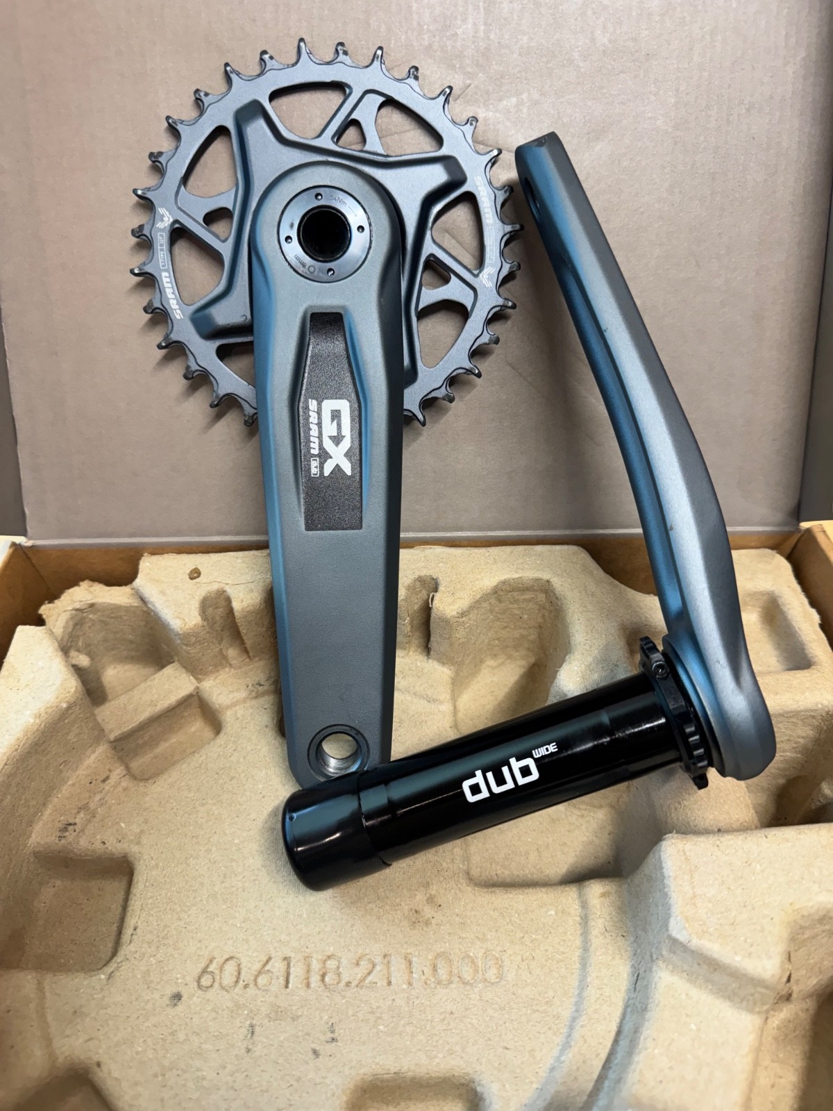 SRAM GX Eagle Transmission T-Type Dub Wide Crankset 170mm x 32T Chainring