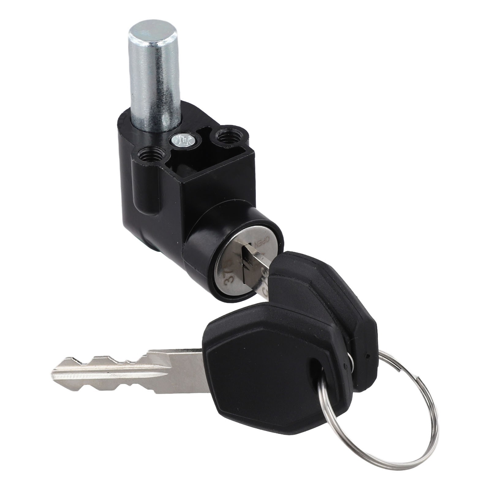 Power Lock & Key Metal Construction Approx 5x3CM Size Good Compatibility