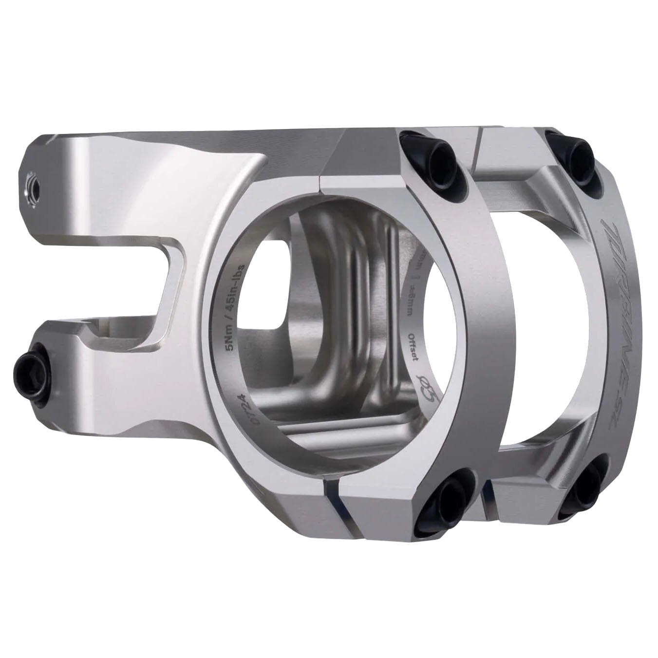 Race Face Turbine SL MTB Mountain Bike Stem Silver 35.0 x 0/6mm Rise x 40mm