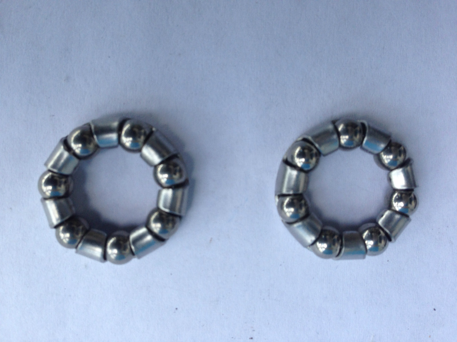 BICYCLE BIKE BEARING 7 BALLS RETAINER AXLE #5