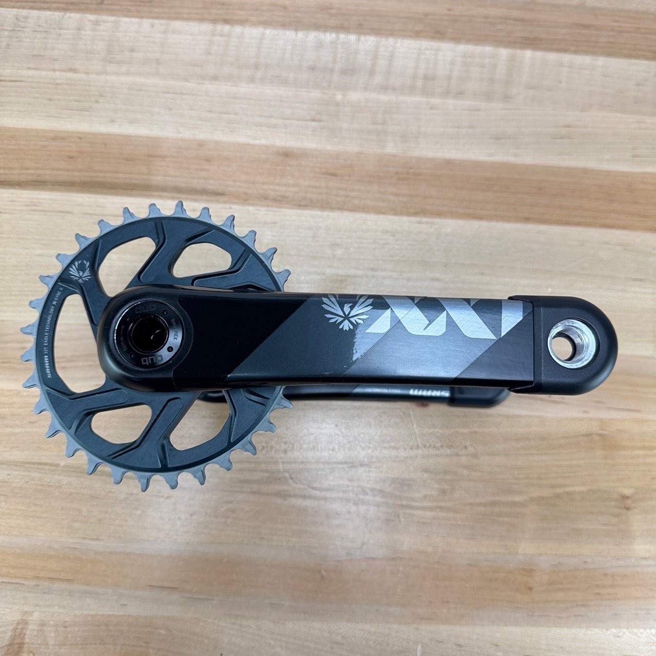 New! SRAM XX1 Eagle 175mm 32T 3mm Offset DUB Wide Carbon Crankset Boost