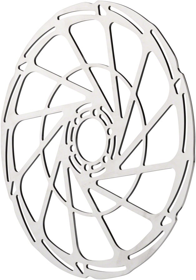 Jagwire Sport SR1 Disc Brake Rotor – 220mm, 6-Bolt, Silver