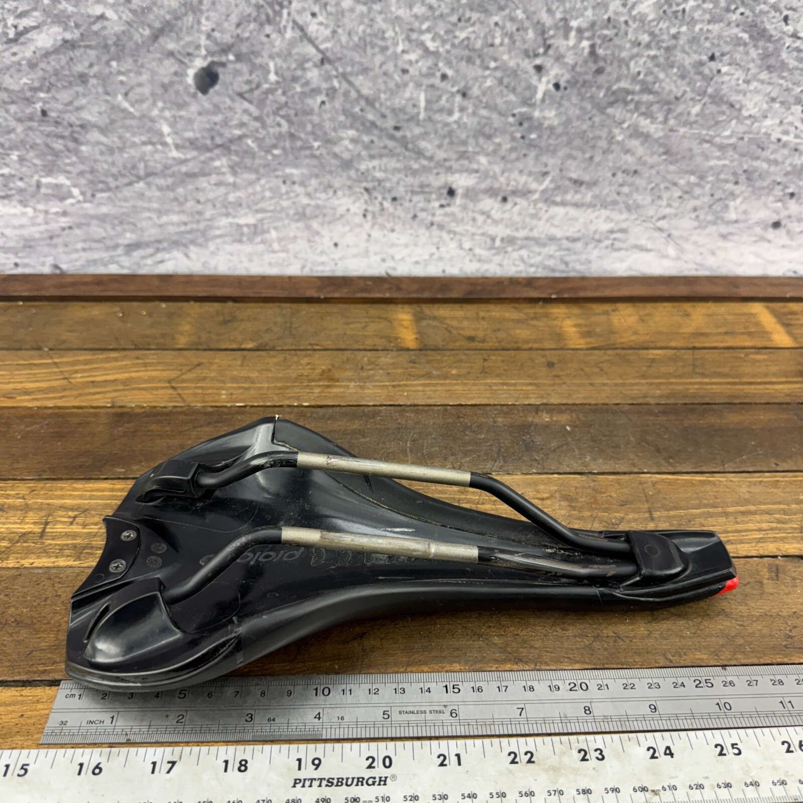 PROLOGO Scratch 2 Red Black T2.0 Rail MTB Road Bicycle Saddle Active