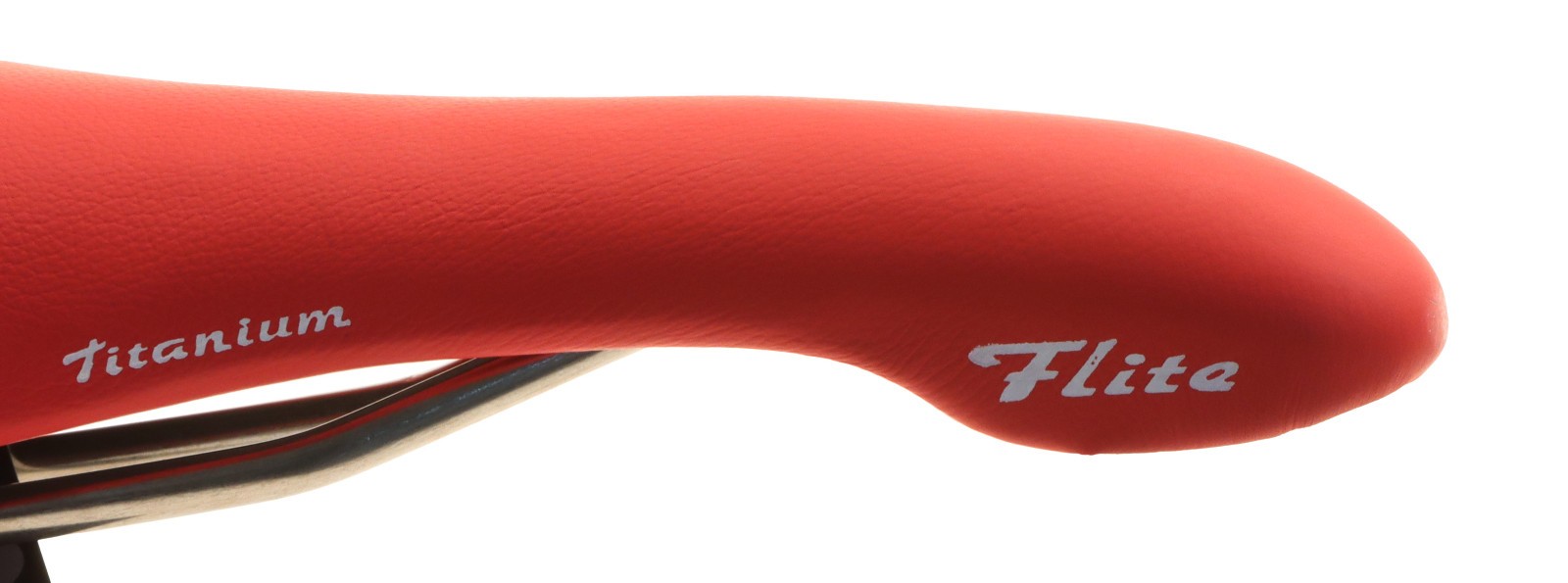 Selle Italia Flite Saddle Titanium Rail Calendar Red Leather 2002 NIB NOS NEW