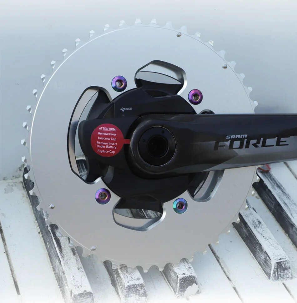 107BCD Road/Gravel Bike Double Chainring 46-33T 48-35T 50-37T 52-39T 12 Speed