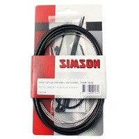 Transmission Cable Set Nexus 1700 2150 mm Black Silver