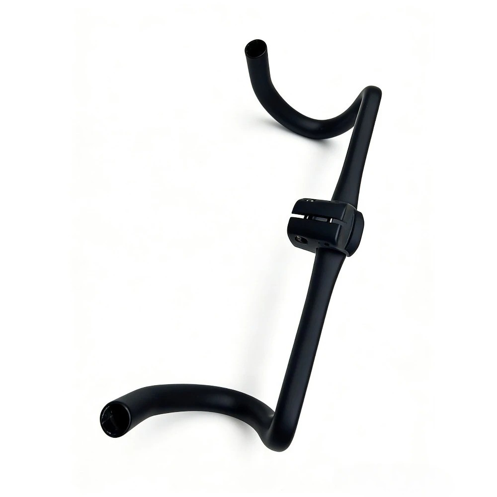 Integrated Carbon Handlebar for Road Bicycles with Full Internal Cable Routing