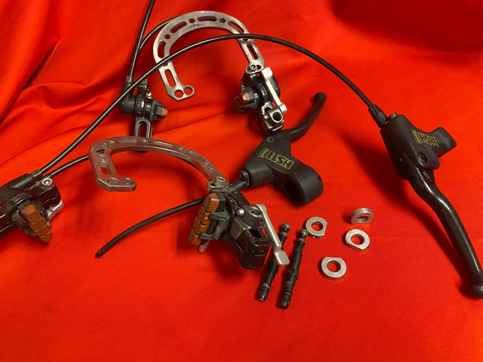 Magura HS11 Hydraulic Rim Brake Set Cantilever F&R + all hardwear
