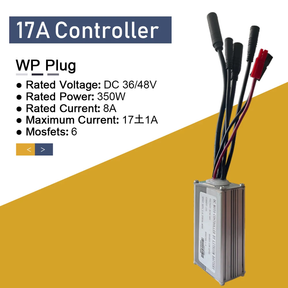 15A-35A E-bike Sine Wave Controller Use for 250-3000W Electric Bicycle Motor