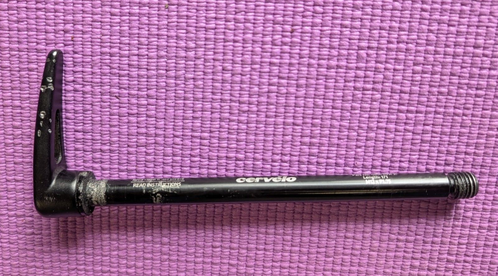 Cervelo QRA-LVR-R 171mm M12xP1.75 Thru-Axle