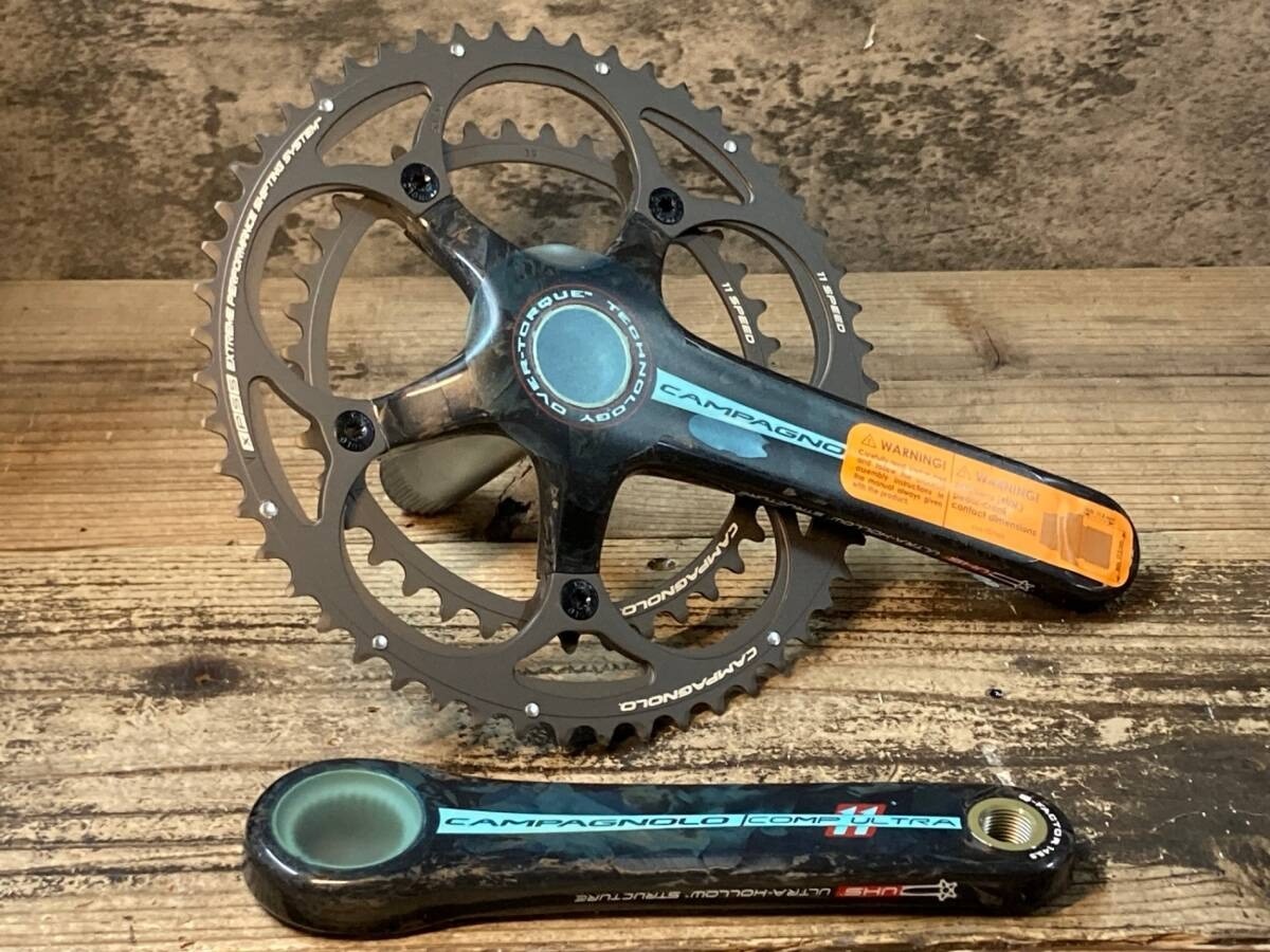CAMPAGNOLO COMP ULTRA FC15-COU093 Crankset 170mm 6.69 in 53/39T OVER TORQUE 11S