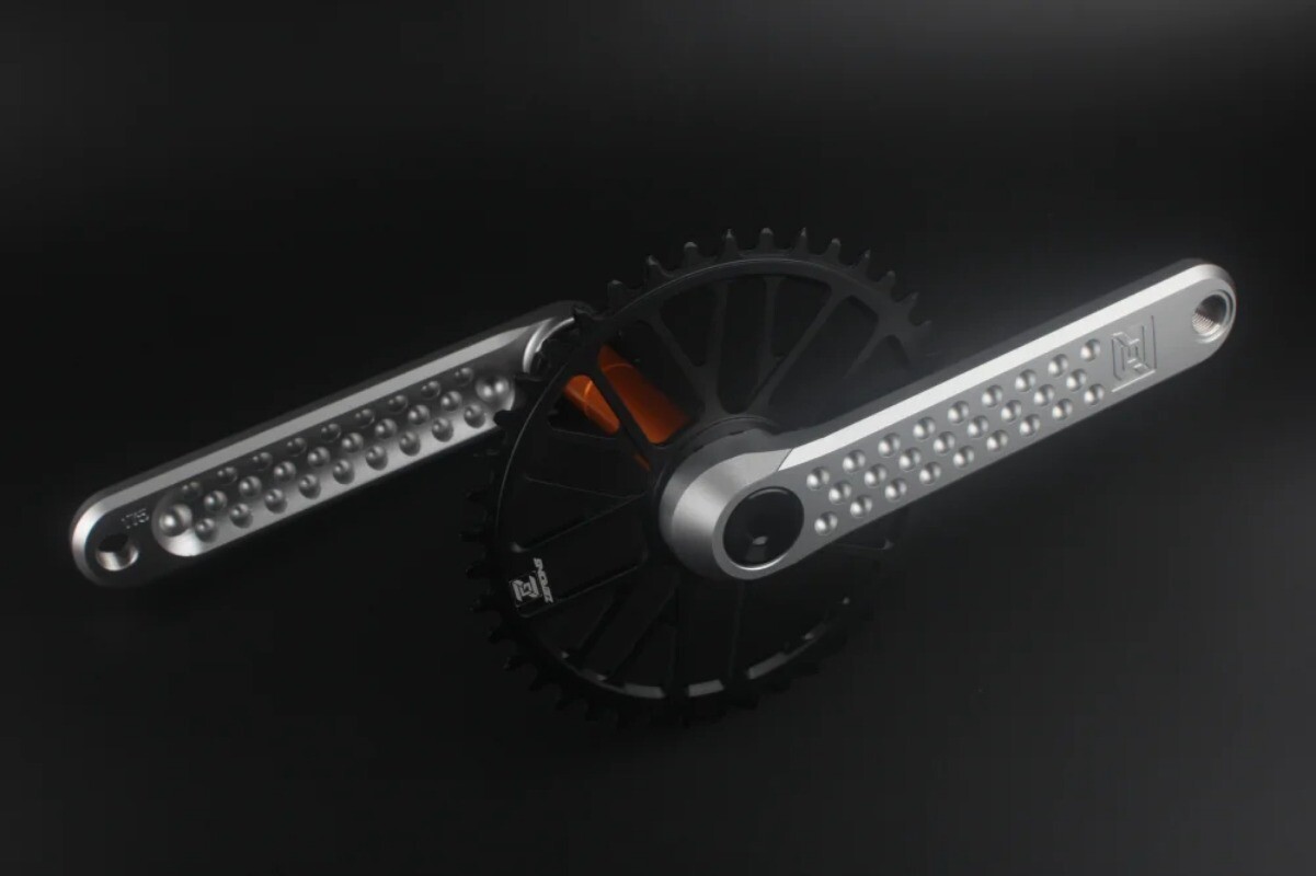 165/170/175mm Gravel Road Folding Bicycle Crankset with Single Chainring 40-46T