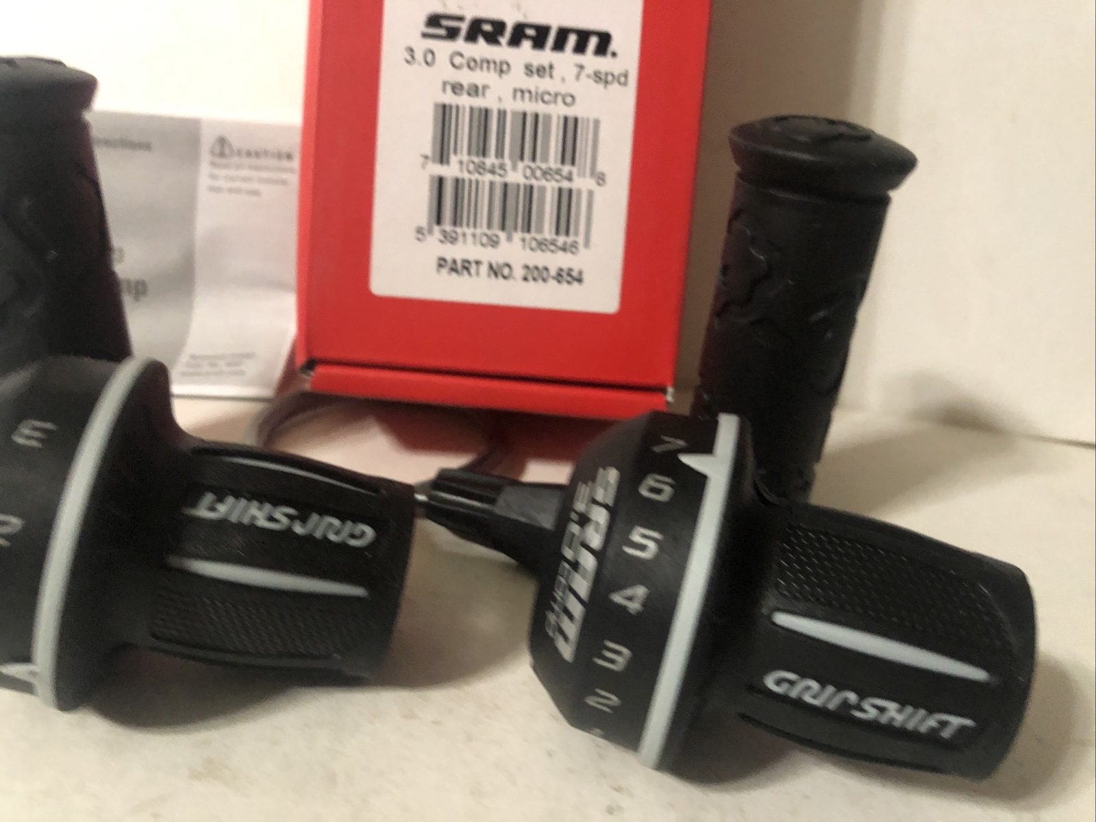 SRAM COMP 3.0 7 Speed Rear SHIFTER SET