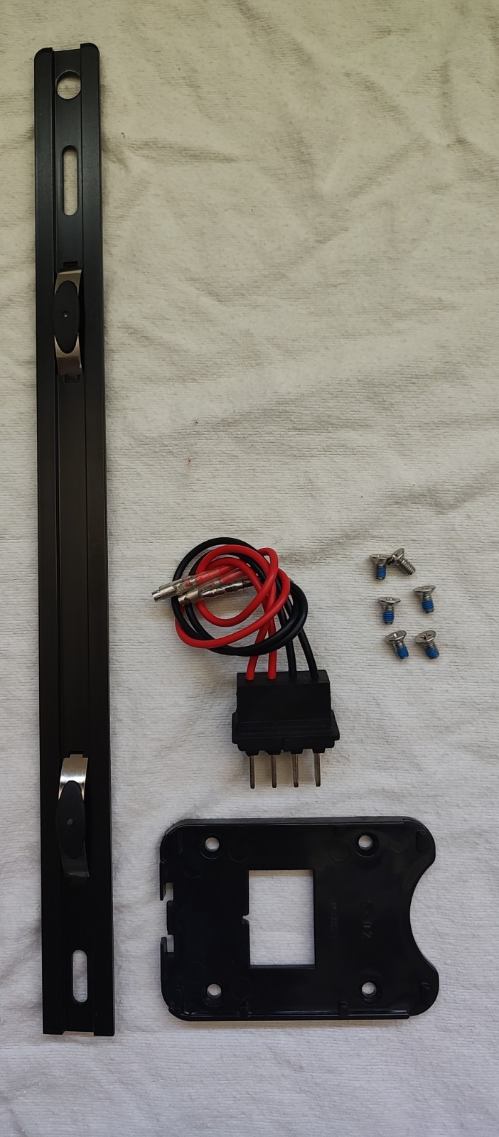 SILVERFISH BATTERY MOUNTING SLIDE RAIL BASE CONNECTOR SET
