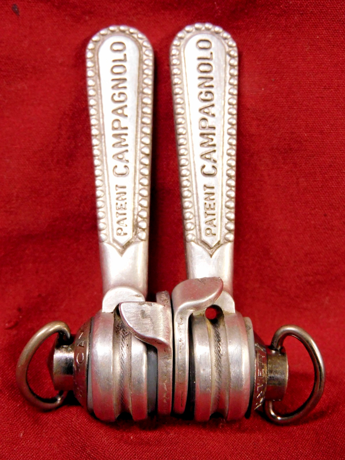 Excellent Early 1980’s Campagnolo #1013 Nuovo Super Record Shift Levers Braze-on