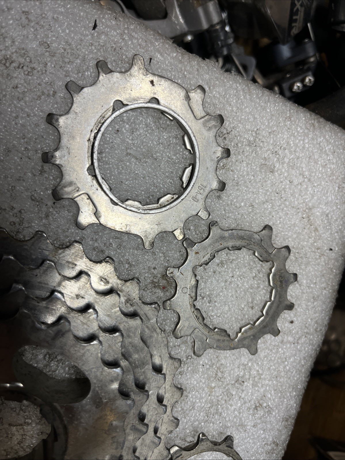 Real Designs Race use only Aluminum 8 Speed Cassette 12-32. Used