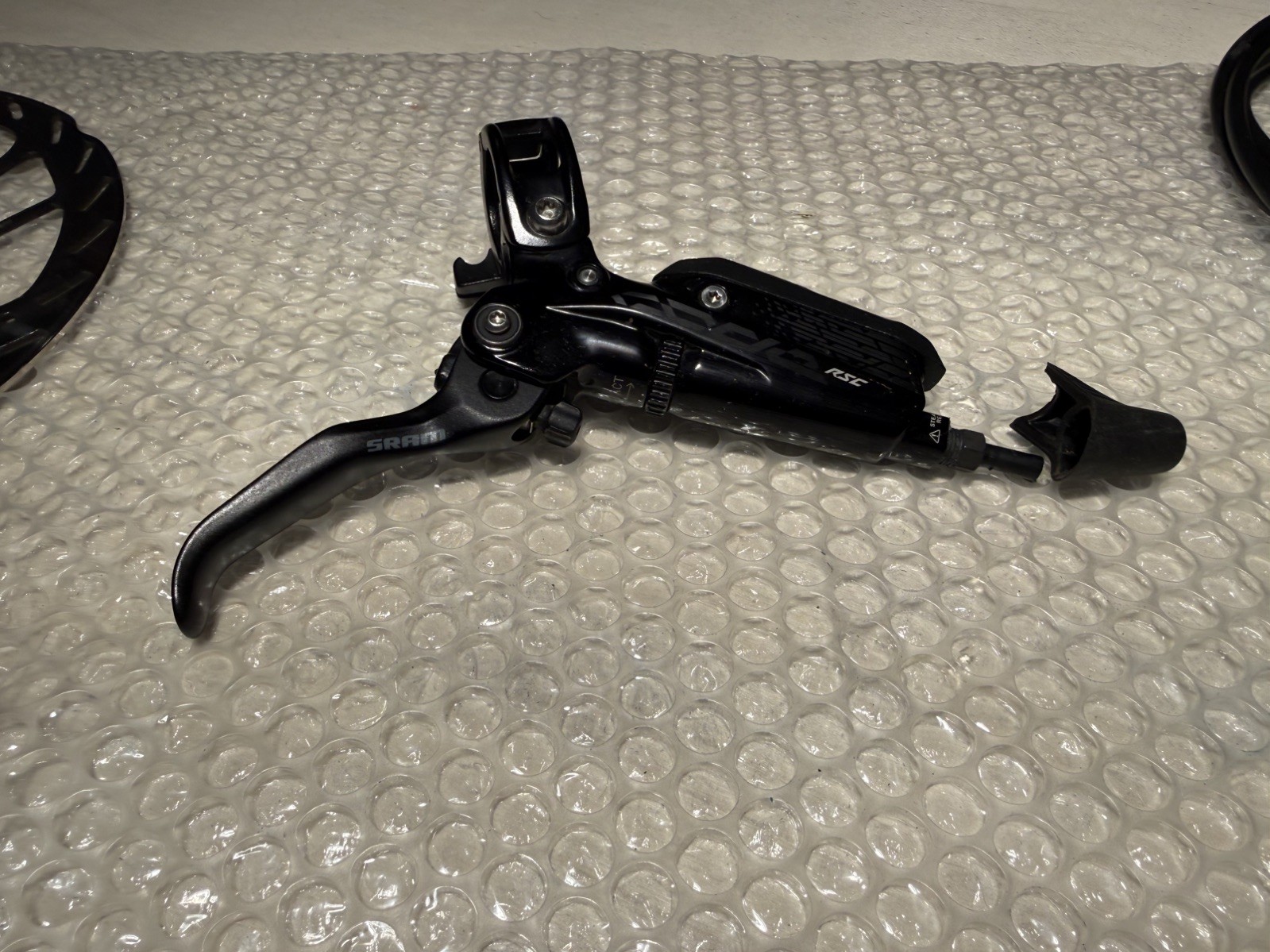SRAM Code RSC Right Rear Brake & HS2 200mm Rotor, 1525mm usable Hose