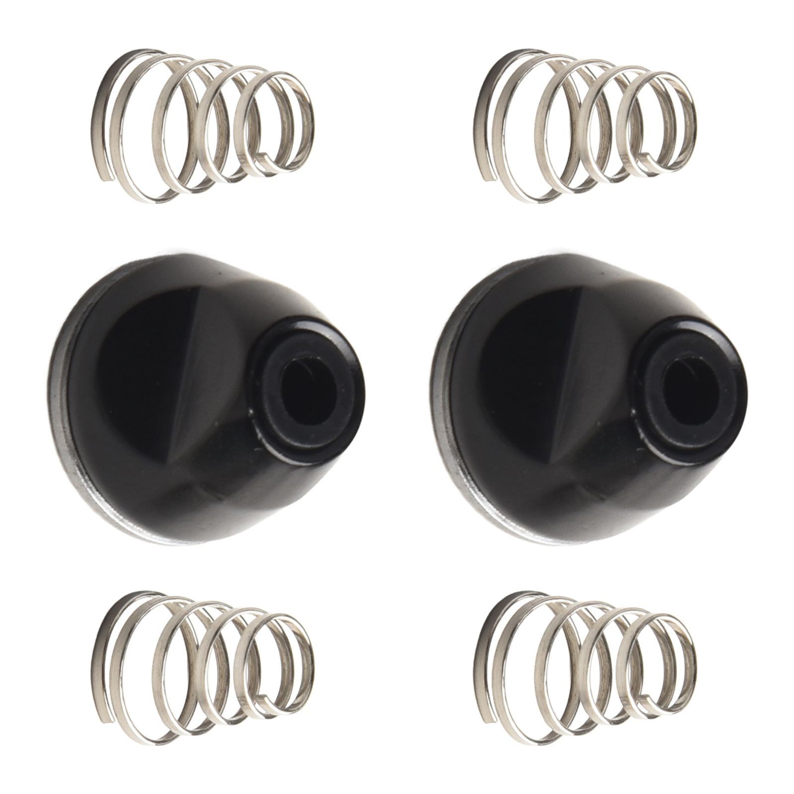 M5 NUT SPRING Wheel 4PCS Aluminum Alloy Axle Black Bolt Nut RELEASE SKEWER