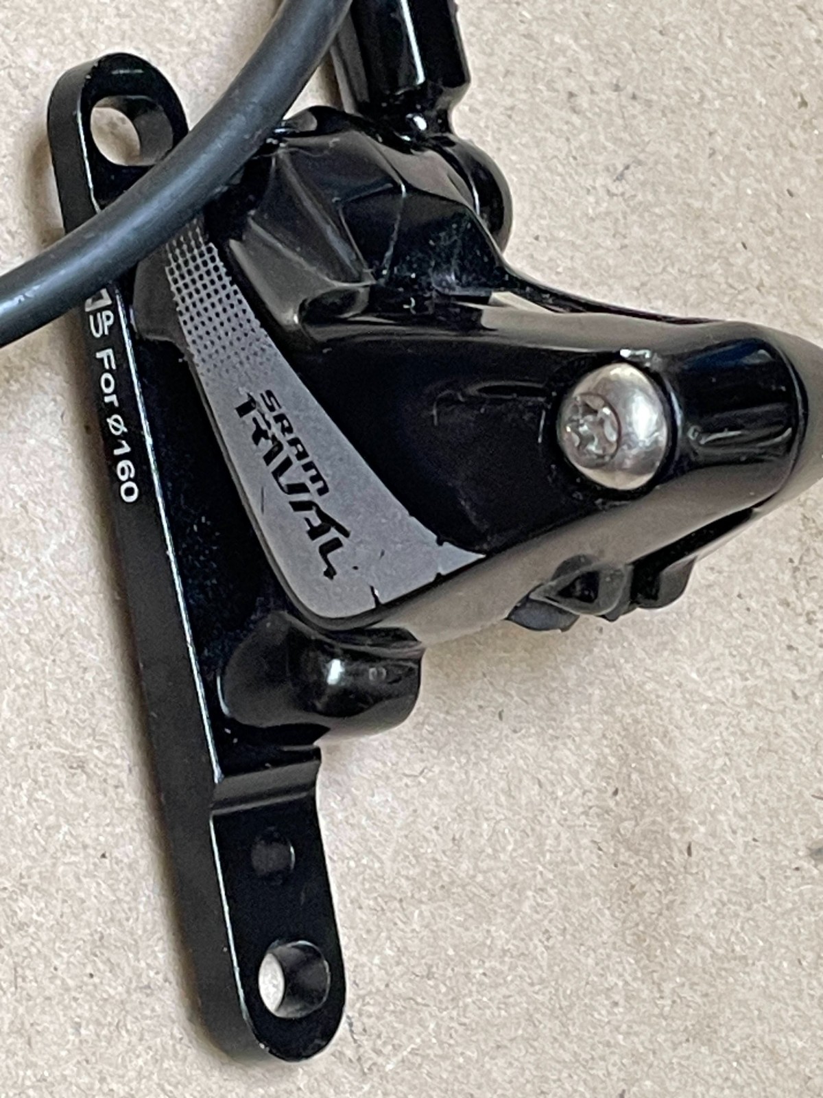SRAM rival hydraulic brake lever with caliper (Left/Front only)