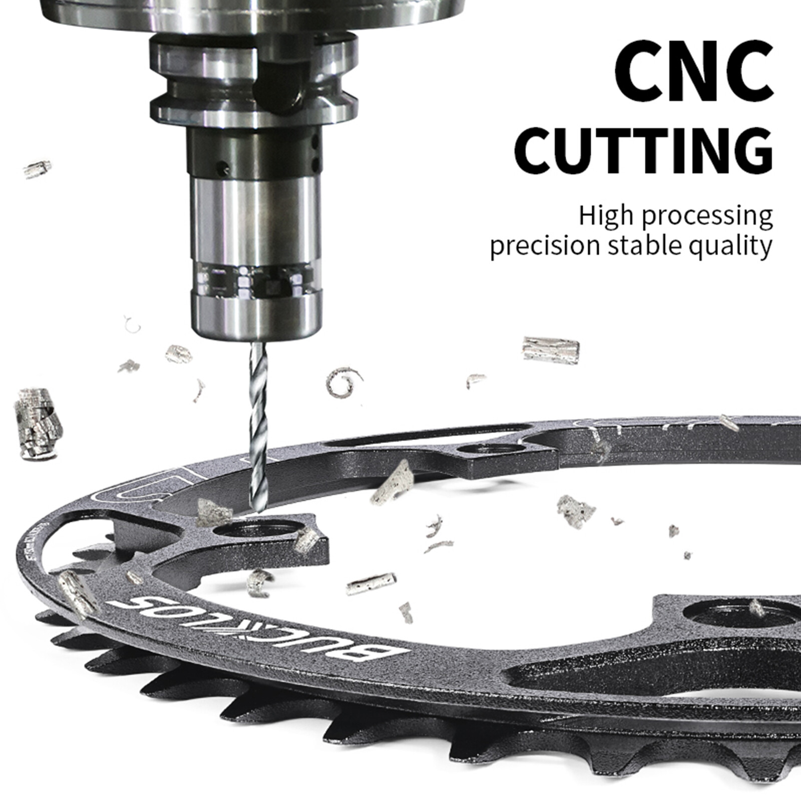 BUCKLOS 130BCD Folding Road Bike Chainring 45-58T Bicycle Chain Wheel Crankset