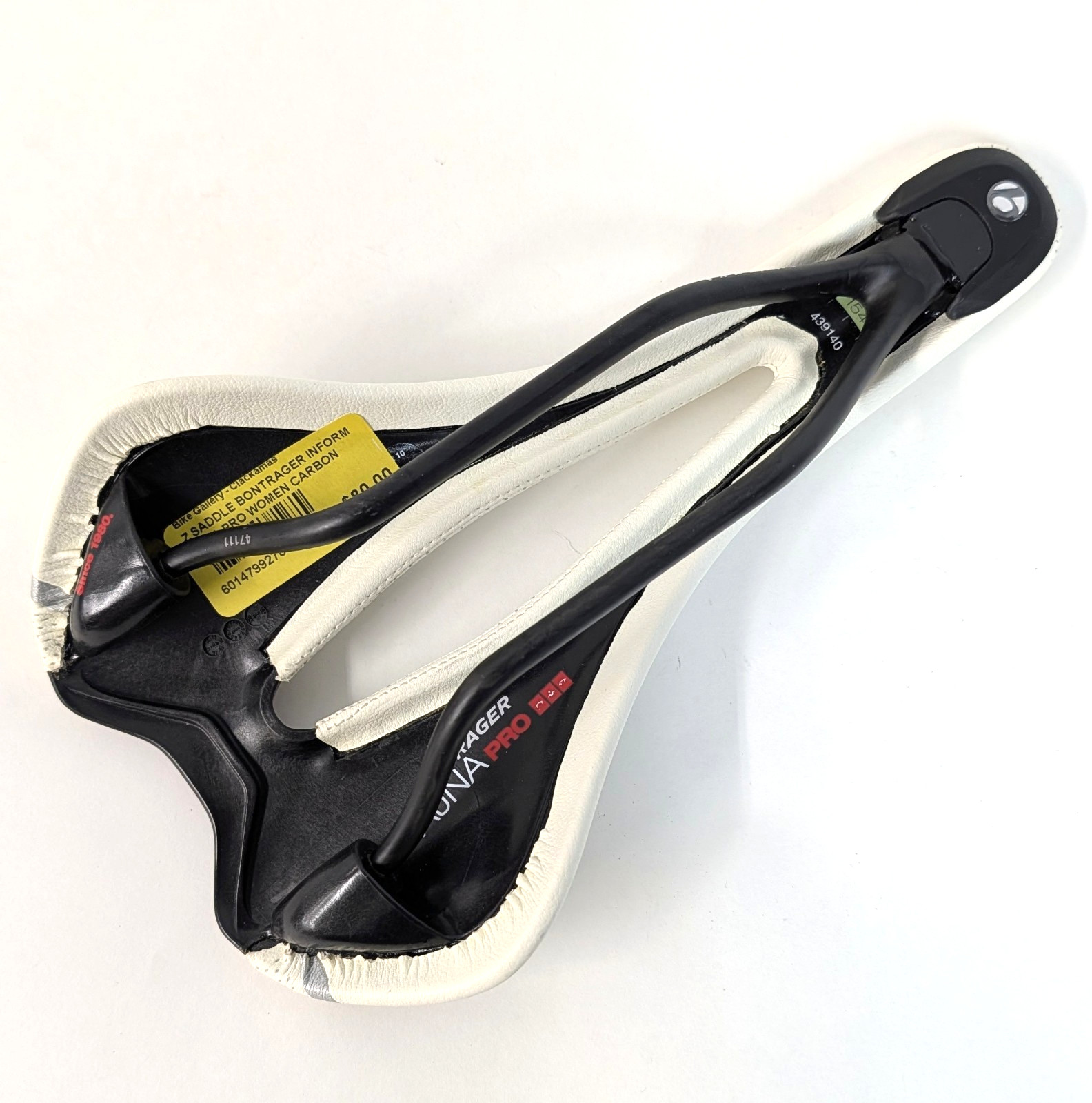 Trek Bontrager AJNA Pro Women’s Saddle White 154mm Road Gravel Cycling NEW
