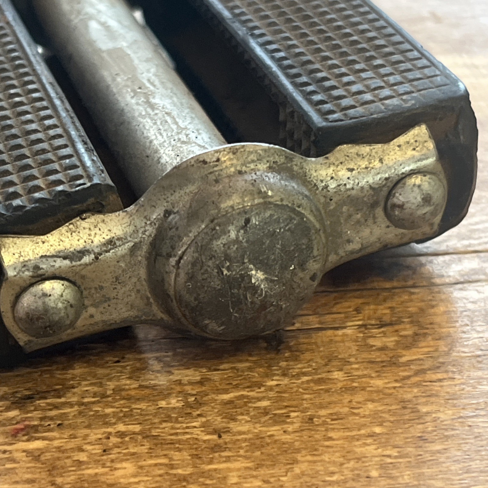 Vintage Union Block Pedals Made In Germany 9/16s English Thread 70s Schwinn
