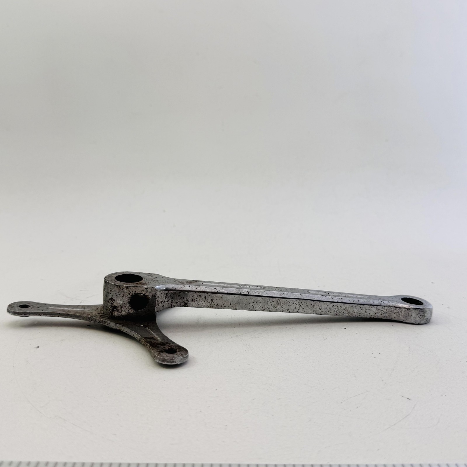 Vintage Nervar Right Crank Arm 170mm 3-Bolt Steel Silver Road Bike France A32