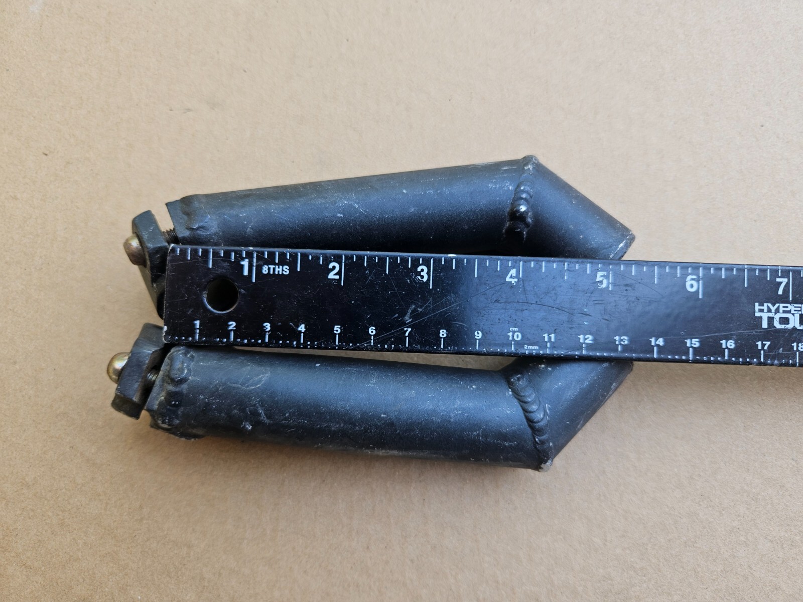 Vintage 90s Marin Oversized Mountain Bike Bar Ends 5″ Long 22.2mm Clamp Black