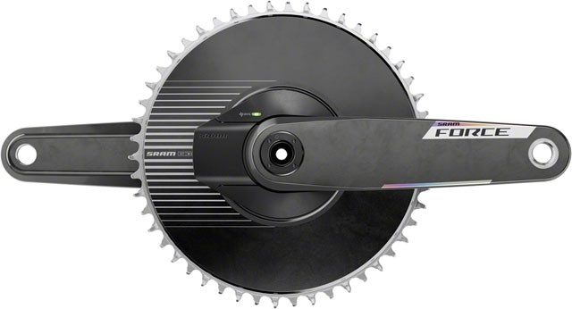 SRAM Force 1 AXS Power Meter Crankset – 172.5mm, 12-Speed, 50t Aero PM Chainring