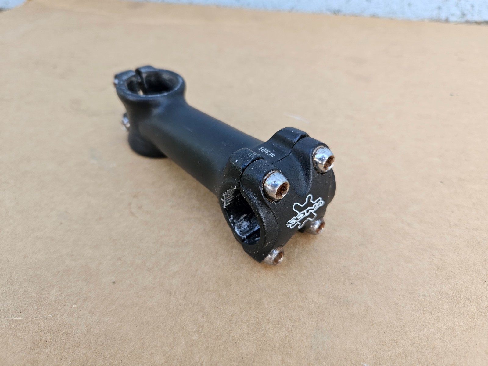 Kona 100mm Aluminum Threadless Stem Mountain Bike 25.4mm Clamp Black