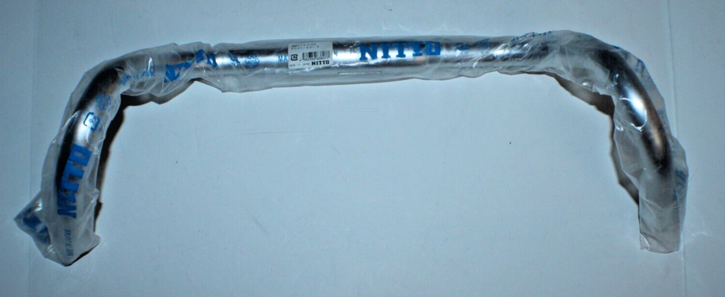 Nitto RM014-FVA Dirt Drop Road Handlebar 31.8mm 520mm Japan Silver Free Shipper