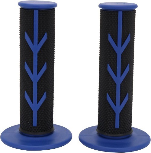 Dirt Bike Grips 7/8” Motorcycle Grip ATV Handlebar Grips Universal Color: blue