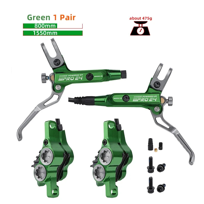 Mountain Bike Hydraulic Brake 800/1550mm Front Rear Brake Cooling Oil Pressure