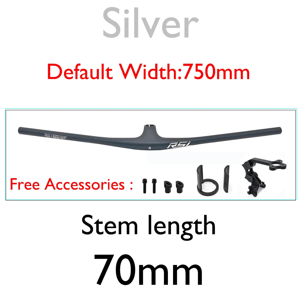 XC/AM/FR Mountain Bike Integrated Carbon Handlebar -13° Stem with Computer Mount