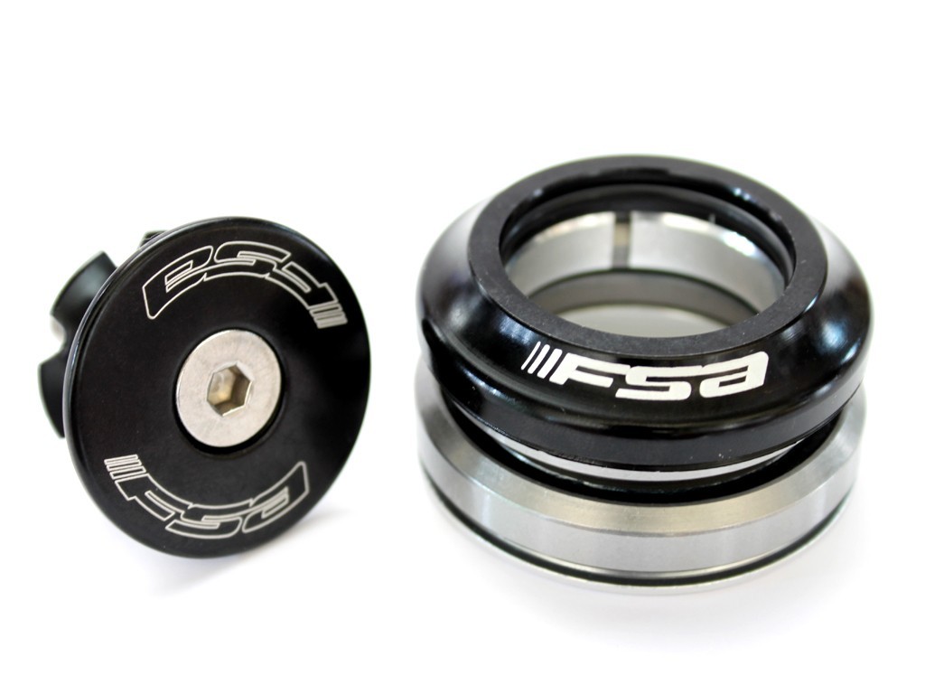 FSA ORBIT C-33 Fit 1-1/8 to 1-1/4 Tapered Integrated Headset Black