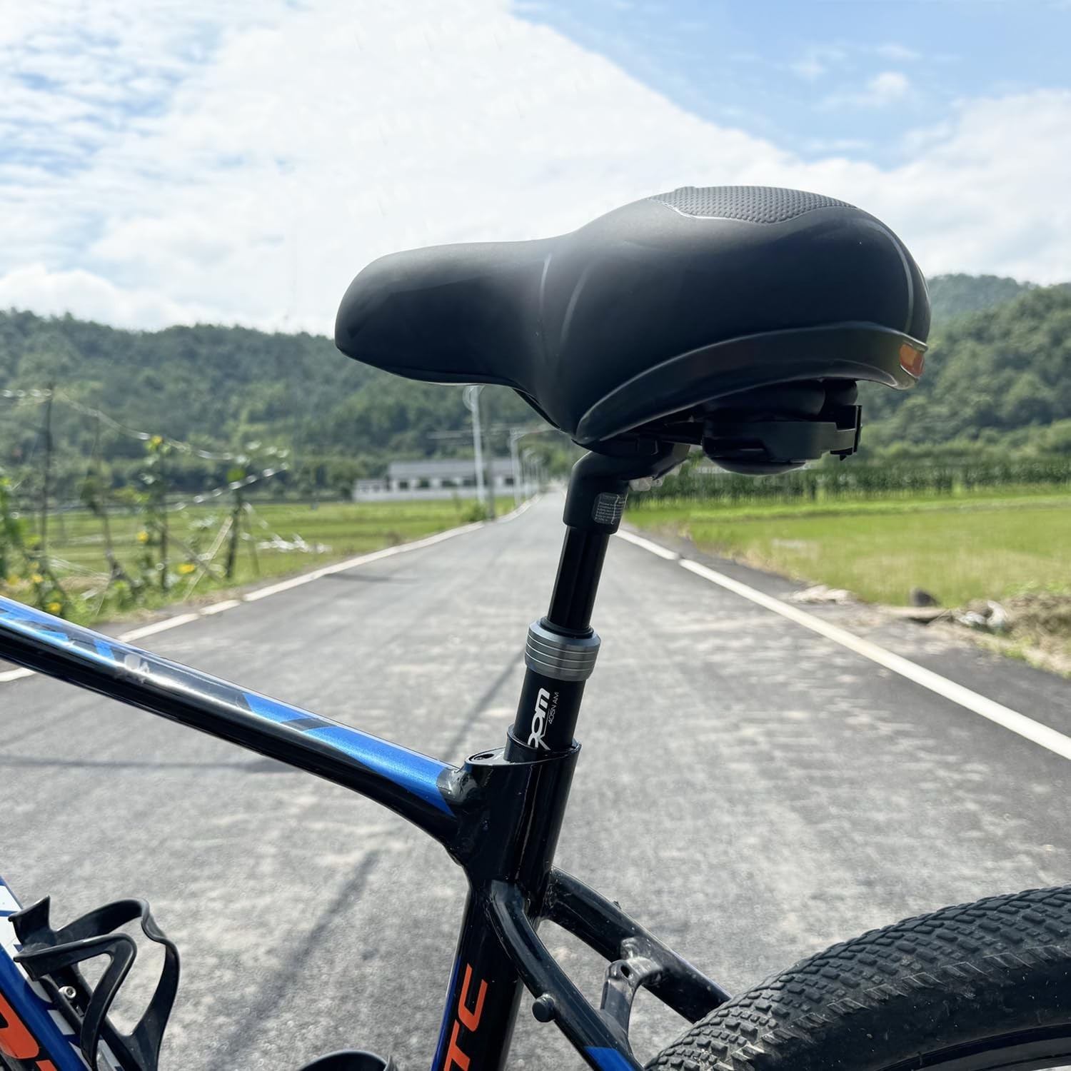 Zoom Bicycle Suspension Seatpost for eBike, Suitable for Riders 130-220lbs (6…